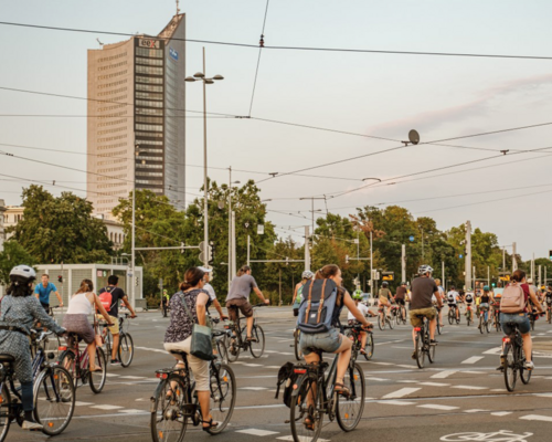Radfahren in Leipzig