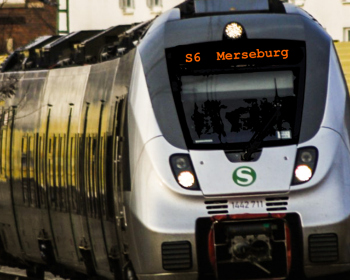S-Bahn 6 von Leipzig nach Merseburg