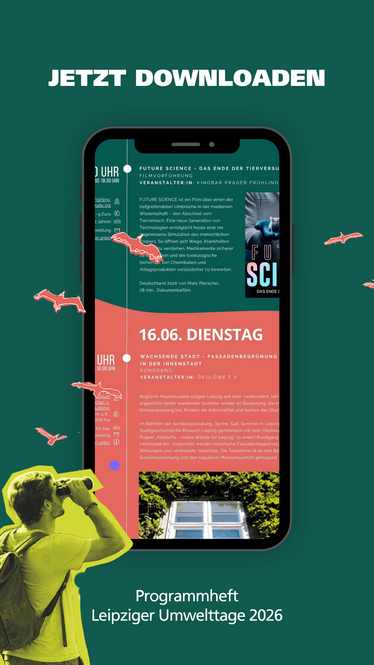 Jetzt das Programmheft der Leipziger Umwelttage 2026 herunterladen