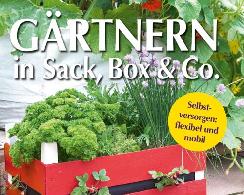 Buchcover zu 'Gärtnern in Sack, Box & Co.' von Dorothea Baumjohann
