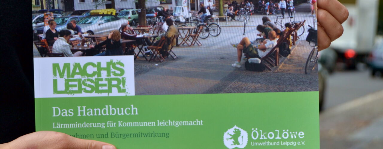 Das Handbuch - Lärmminderung für Kommunen Bild von Handbuch "Mach's leiser" Lärmminderung für Kommunen leicht gemacht
