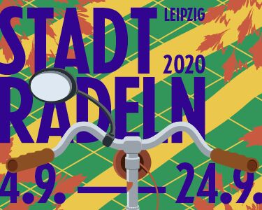 Kampagnenmotiv Leipziger STADTRADELN 2020