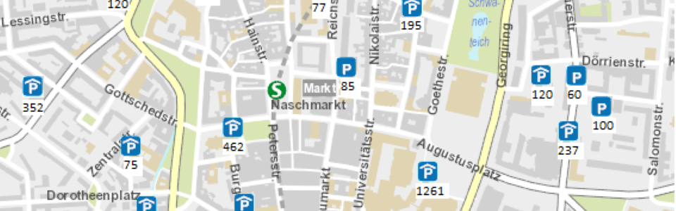 Parken in der Innenstadt