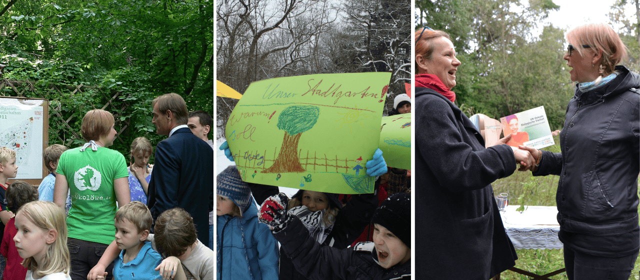 Oberbürgermeister Burkhard Jung setzte sich für den Fortbestand des Projekts genauso ein, wie die Kinder der benachbarten Grundschule Connewitz. 2019 wurde der Garten als offizielles Projekt der UN-Dekade Biologische Vielfalt ausgezeichnet.