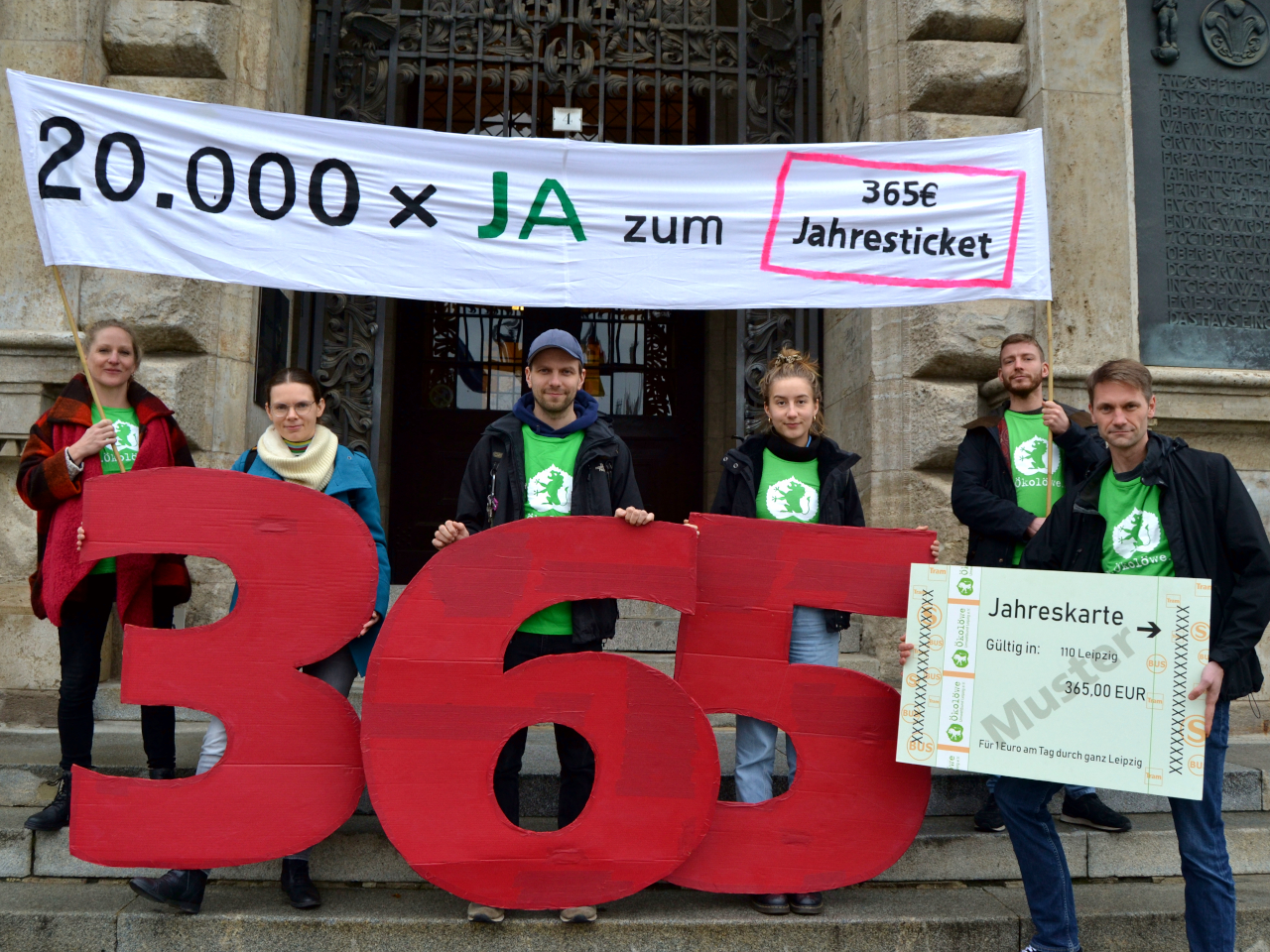 Bereits 20.000 LeipzigerInnen sagen 'JA' zum 365-Euro-Jahresticket
