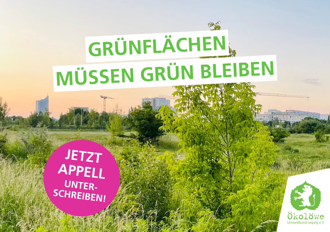 Appell Mehr Grün für Leipzig