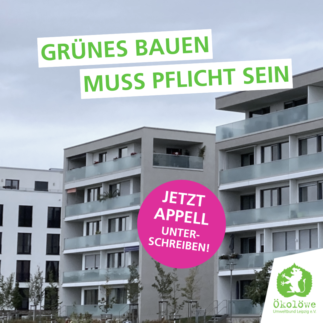 Appell Mehr Grün für Leipzig