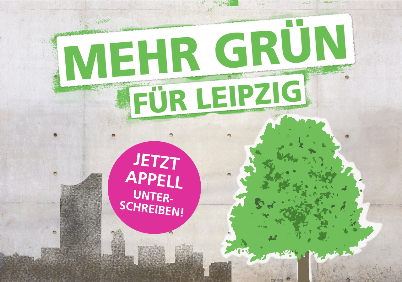 Appell Mehr Grün für Leipzig