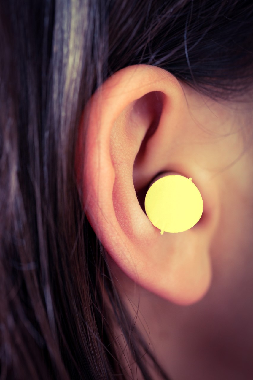 Ohrstöpsel schützen Ohren vor Lärm