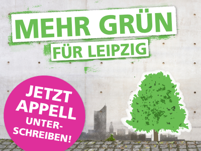 Mehr Grün für Leipzig